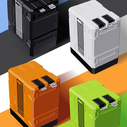 2-Port Retractable Fast Charger