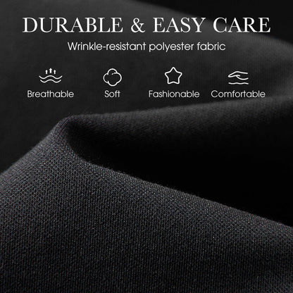 Asymmetric High-Neck Two-Piece Suit Set