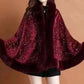 Women's Elegant Faux Fur Sequined Shawl Wrap