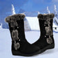 Women's Mid-Calf Snow Boots with Plush Trim