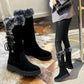 Women's Convenient Warm Anti-Slip Wear-Resistant Mid-Calf Boots