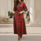 🎄Christmas Special Promotion🎅Women's Casual Plaid Maxi Shirt Dress👗
