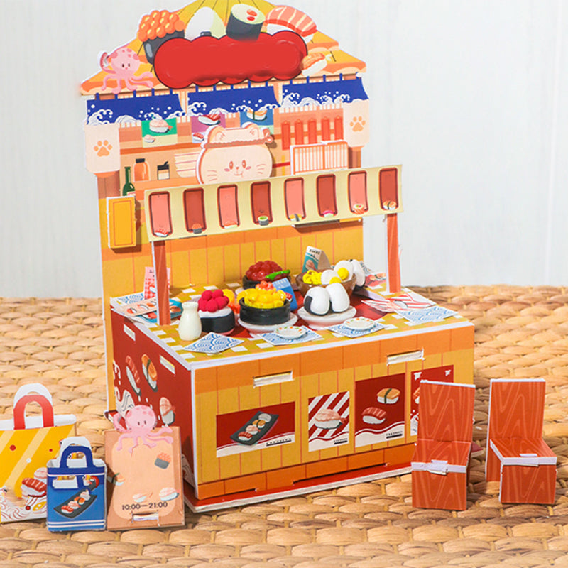 DIY Revolving Restaurant Miniature Kit