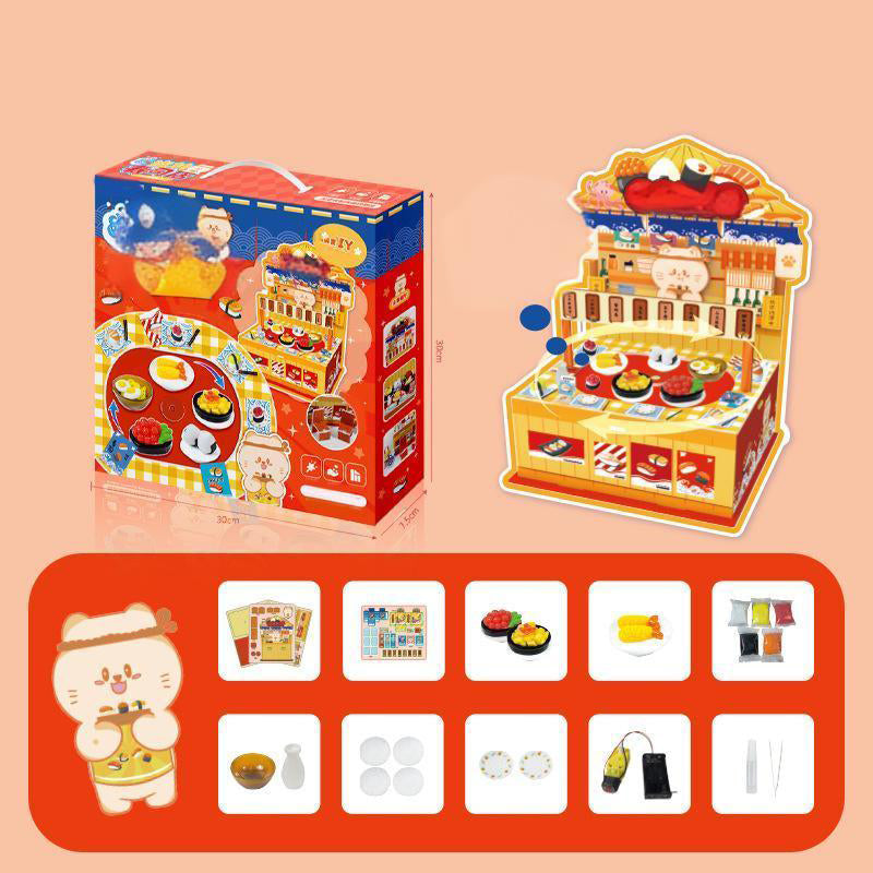 DIY Revolving Restaurant Miniature Kit