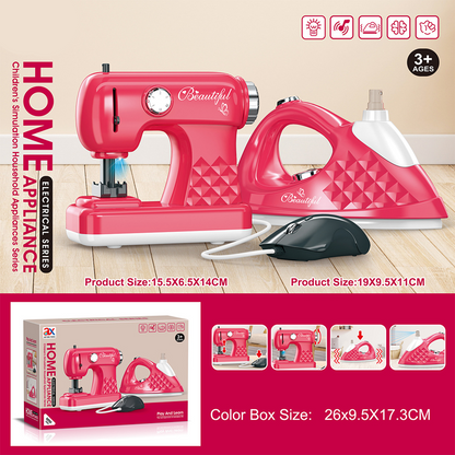 Kids Pretend Play Kitchen Appliance Toy Set