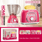Kids Pretend Play Kitchen Appliance Toy Set