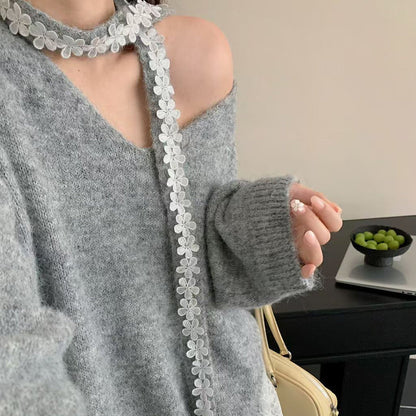 Women's Knit Sweater & Skirt 2-Piece Set