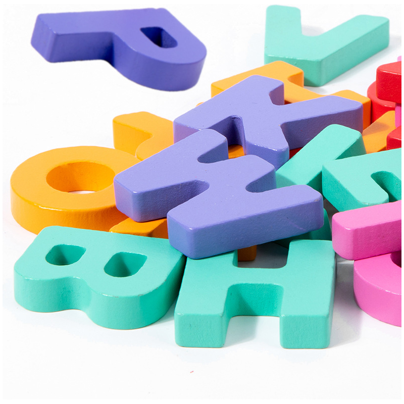 🎁Best Gift -49%OFF🎨26-Piece Wooden Letter & Animal Matching Toy