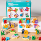 🎁Best Gift -49%OFF🎨26-Piece Wooden Letter & Animal Matching Toy