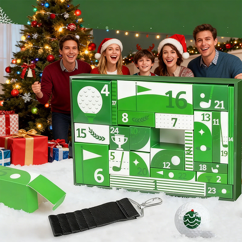 🔥Christmas Limited-Time Offer: 50% OFF!!!🔥24-Day Christmas Golf Advent Calendar Gift Box
