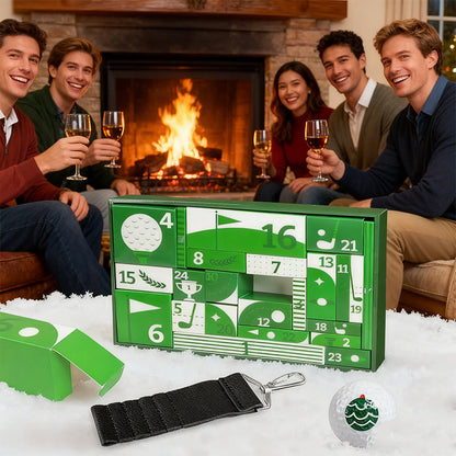 🔥Christmas Limited-Time Offer: 50% OFF!!!🔥24-Day Christmas Golf Advent Calendar Gift Box