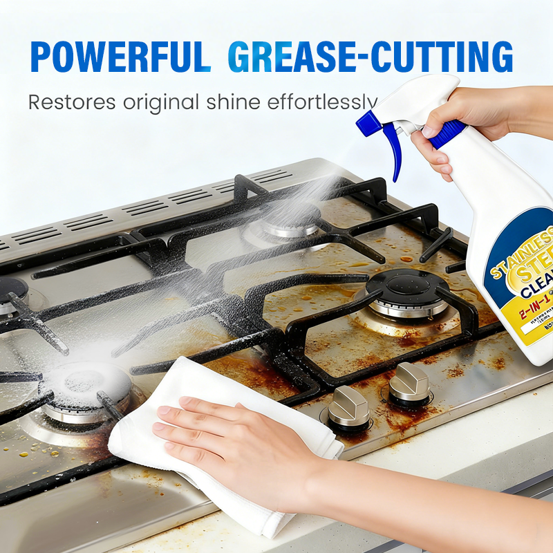 Professional Stainless Steel Cleaner for Home & Kitchen