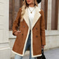 Women’s Warm Double-Breasted Lapel Coat