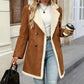 Women’s Warm Double-Breasted Lapel Coat