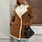 Women’s Warm Double-Breasted Lapel Coat