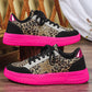 Women's Vintage Glitter Fashion Casual Sneakers