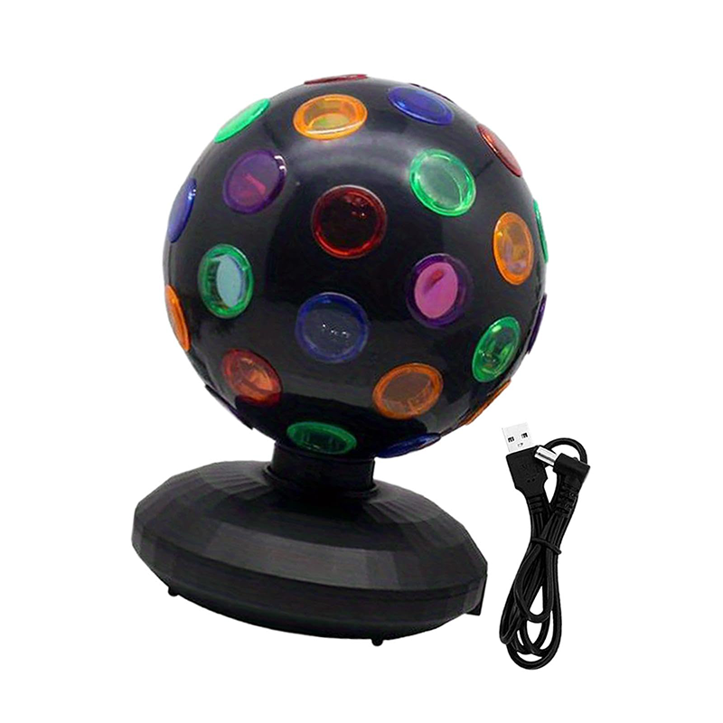 Portable RGB LED Disco Ball Lamp