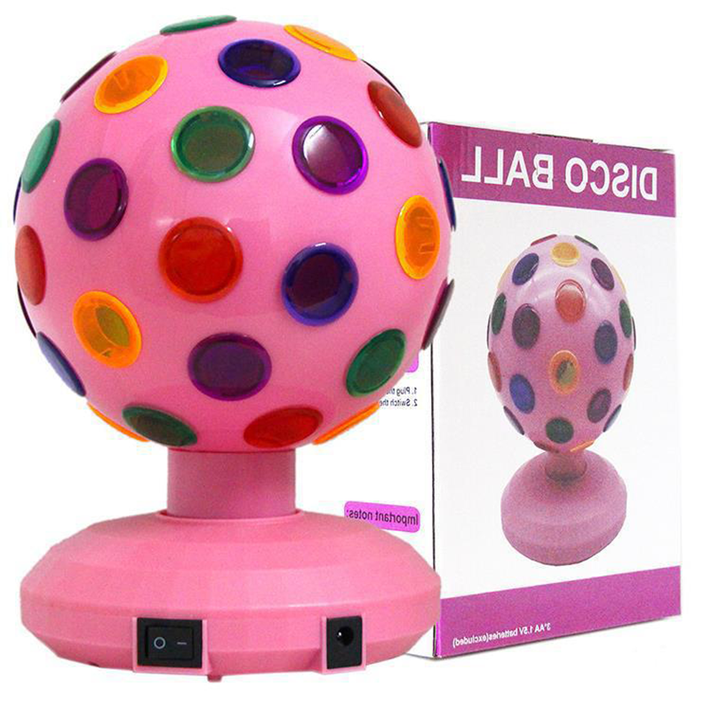 Portable RGB LED Disco Ball Lamp