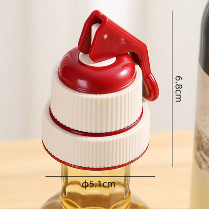 ⏳Limited-time 50% off⏰PRESS WINE STOPPER - Airtight Seal with Date Tracker, Easy to Use and Remove, Keeps Wine Fresh for Days, Ideal for Home and Gifts 🗓️🎁