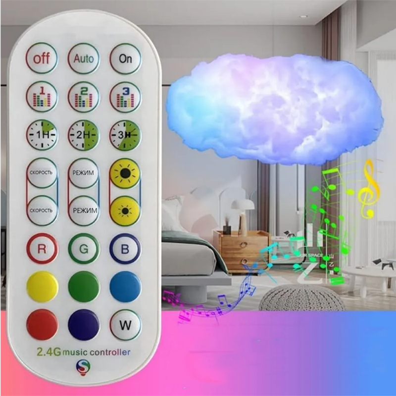☁️ LED Cloud Light – Light Up Your World