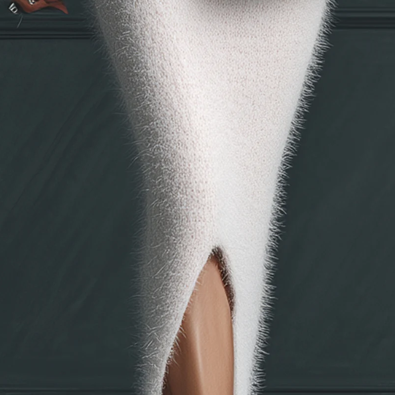 Women's Elegant V-Neck Bodycon Midi Dress