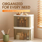 Foldable & Stackable Desktop Cosmetics Organizer