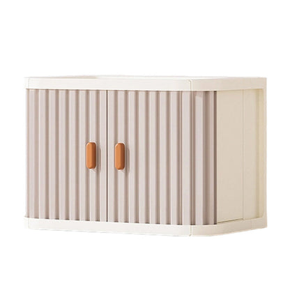 Foldable & Stackable Desktop Cosmetics Organizer