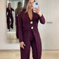 ✨ Soft Elegance Winter Jumpsuit – Women’s Lapel Long-Sleeve Design, Breathable Warm Fabric Feels Gentle on Skin. Flowy yet structured fit balances comfort and grace, perfect for weekend dates!