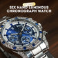 📢📢60 % OFF !!🎅【🎁Best Christmas Gift🎁】🎄TINAIBIN Twelve Zodiac Signs & Starry Sky Diamond Automatic Skeleton Men's Watch
