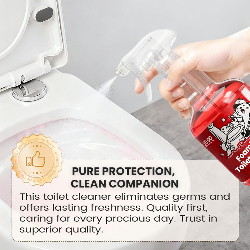 Powerful Antibacterial Foaming Toilet Cleaner