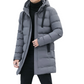 Men's Mid-Length Hooded Puffer Jacket