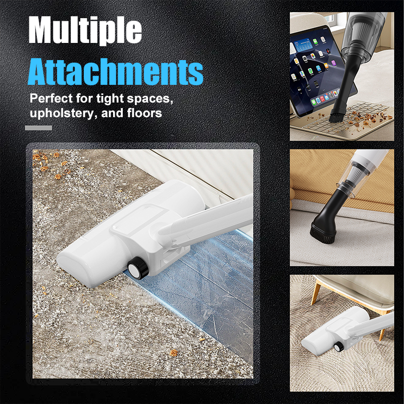 2-in-1 Powerful Wireless Vacuum Cleaner