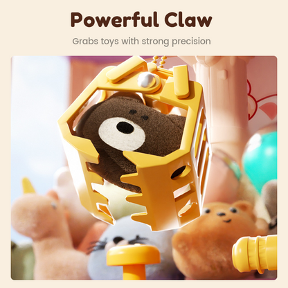 🧸 60% OFF NOW! 🎮 Adorable Animal Claw Machine – Includes Plushies & Capsule Toys, Perfect for Kids' Fun & Room Decor 🎁📦