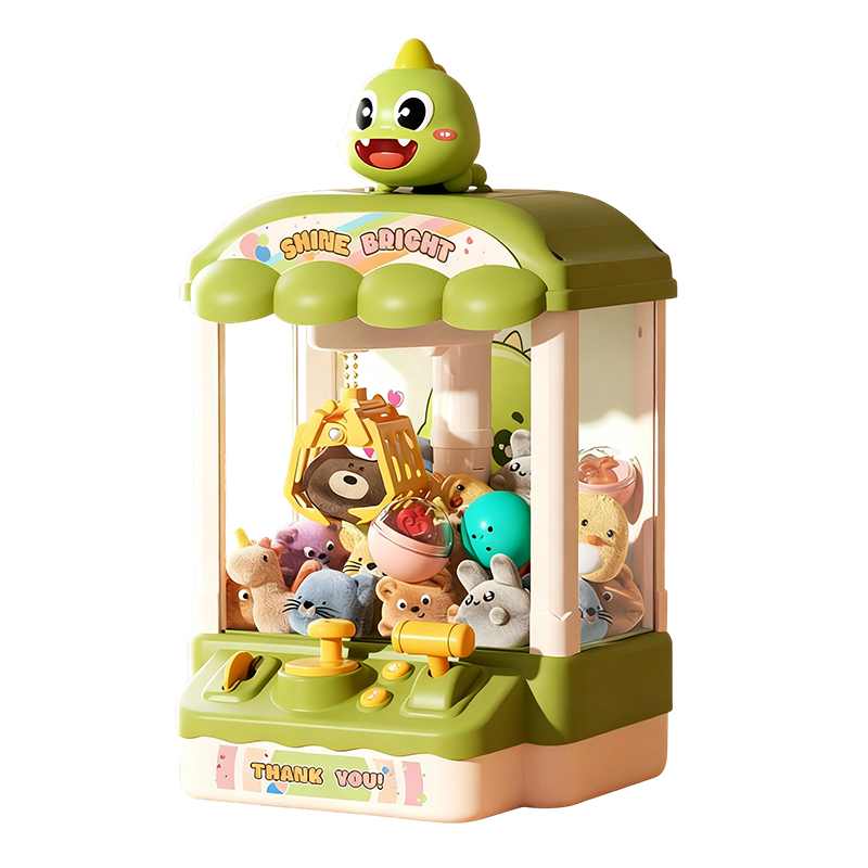🧸 60% OFF NOW! 🎮 Adorable Animal Claw Machine – Includes Plushies & Capsule Toys, Perfect for Kids' Fun & Room Decor 🎁📦