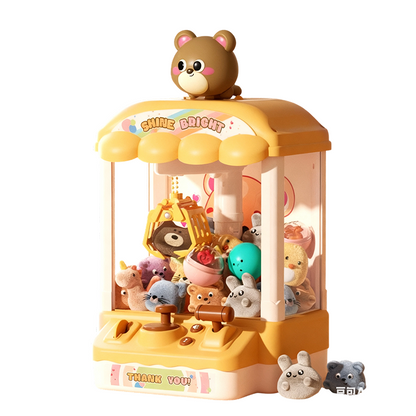 🧸 60% OFF NOW! 🎮 Adorable Animal Claw Machine – Includes Plushies & Capsule Toys, Perfect for Kids' Fun & Room Decor 🎁📦