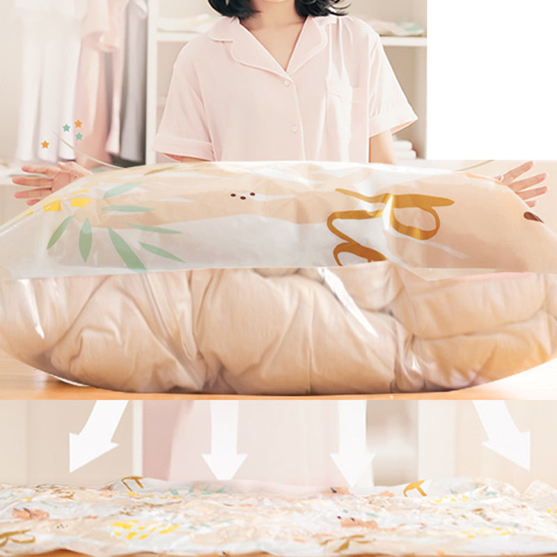 4PCS Multi-Function Vacuum Compression Storage Bag