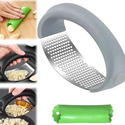 🔥Limited-time 50% Off 🧄Stainless Steel Garlic Presser⏱️ Save Time In The Kitchen