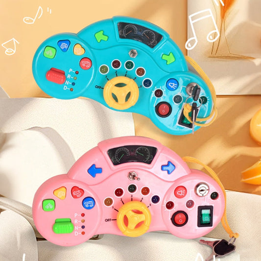 Multi-Functional Toy Steering Wheel for Kids