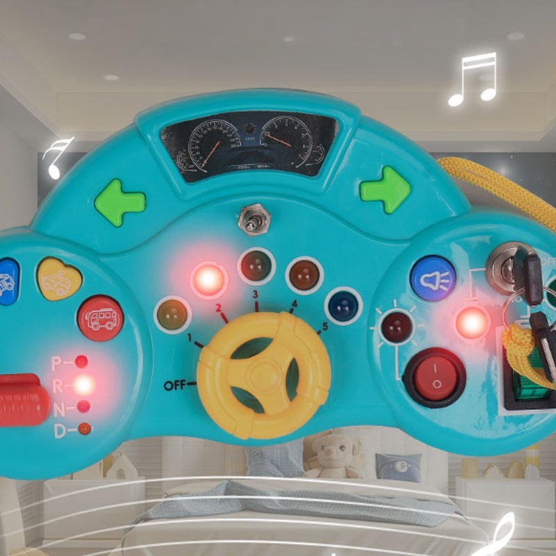 Multi-Functional Toy Steering Wheel for Kids