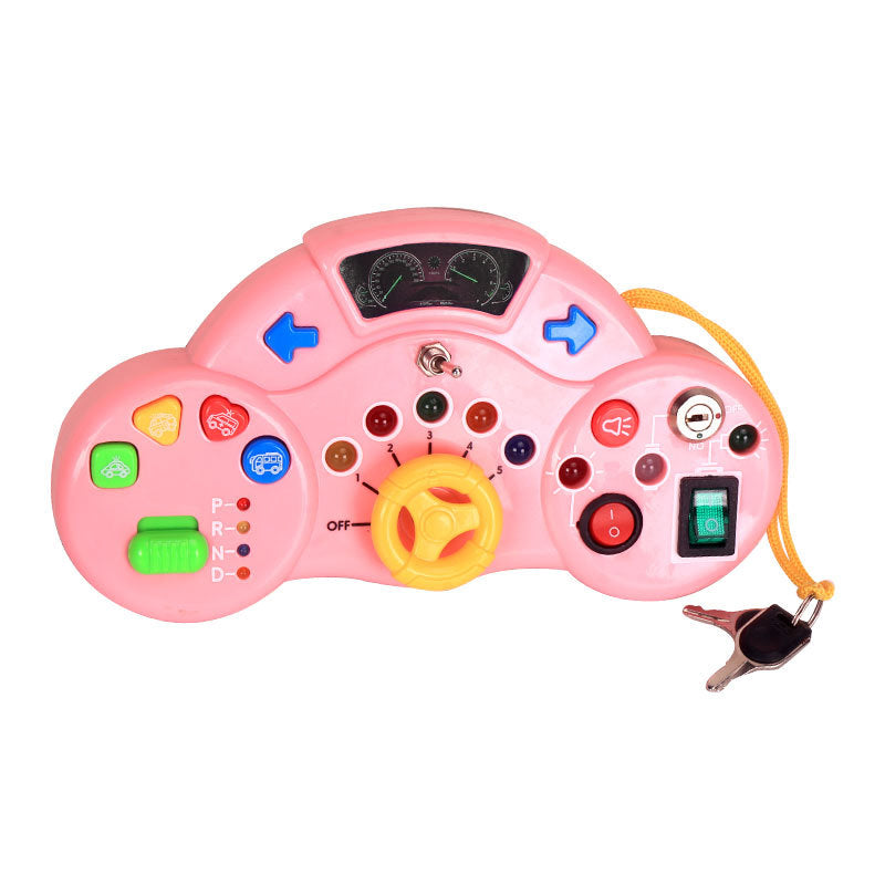 Multi-Functional Toy Steering Wheel for Kids