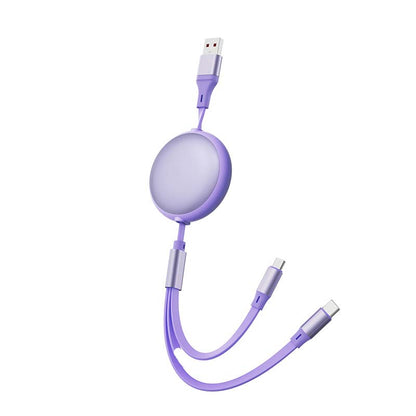 3-in-1 100W Retractable Multi Charging Cable