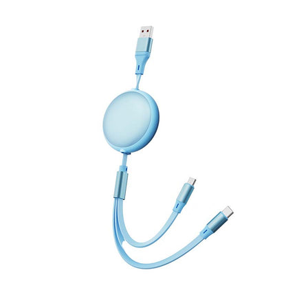 3-in-1 100W Retractable Multi Charging Cable