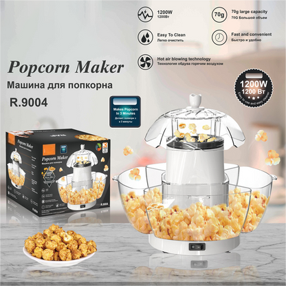 ⏳Limited-time 50% off⏰1200W Automatic Hot Air Popcorn Maker🍿