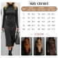 🎁Meet Christmas 49% OFF🎄|Elegant Turtleneck Long-Sleeve Bodycon Dress