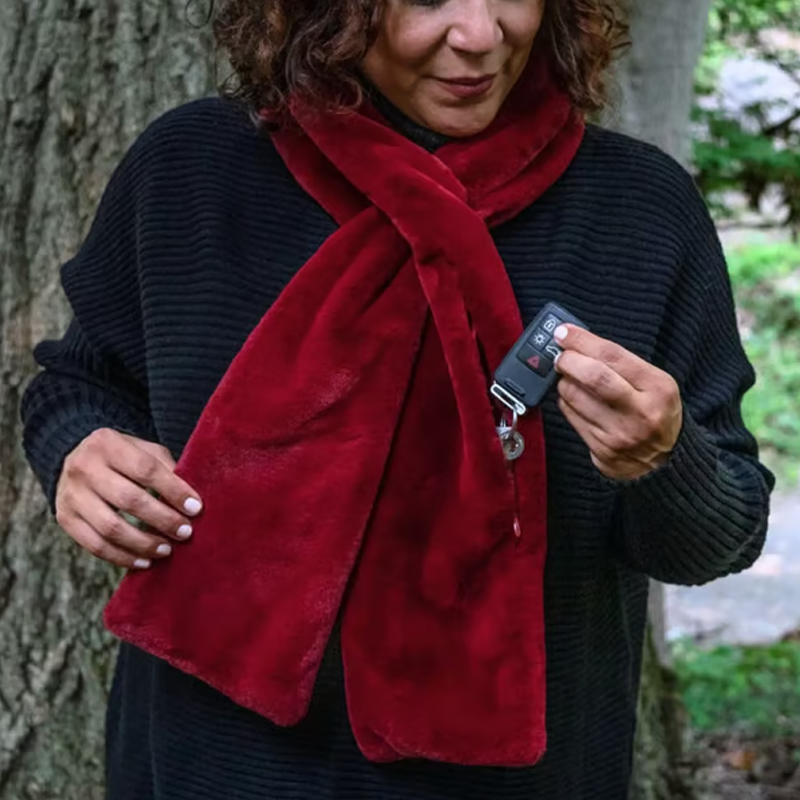 🧣🎉 Cozy Scarf with Hidden Pocket – Warm, Soft & Secure Zipper 📦 - Buy 2 Free Shipping