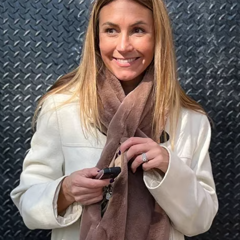 🧣🎉 Cozy Scarf with Hidden Pocket – Warm, Soft & Secure Zipper 📦 - Buy 2 Free Shipping