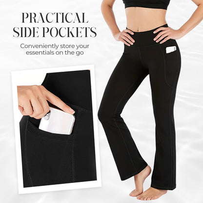 🔥Ultra Sculpt High Waisted Tummy Control Flare Leggings
