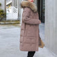 ⏳Limited-time 50% off⏰Women's Windproof Quilted Long Winter Coat🧥