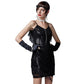 Women's Sequin Fringe Party Dress