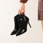 Elegant Pointed-Toe Stiletto Ankle Boots